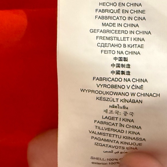 NWT MICHAEL Michael Kors Red Eyelet Midi Dress 100% Cotton Spring Summer - Picture 5 of 5